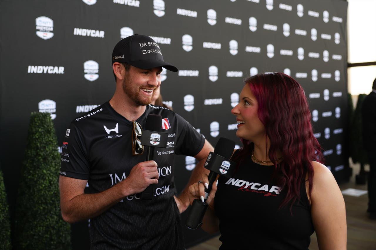 Kyle Kirkwood and Jessie Punch - Acura Grand Prix of Long Beach - By: Travis Hinkle -- Photo by: Travis Hinkle