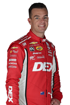 Bust of Scott McLaughlin, driver of the #3